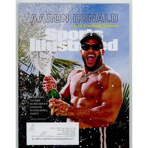 SPORTS ILLUSTRATED APRIL 2022 AARON DONALD, SUPER BOWL, JA MORANT, CONCACAF